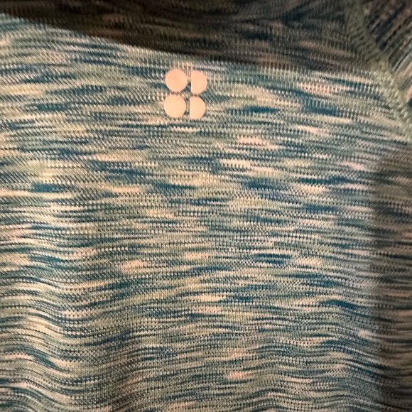 Sweaty Betty   Beautiful green pattern long sleeve - Picture 3 of 6